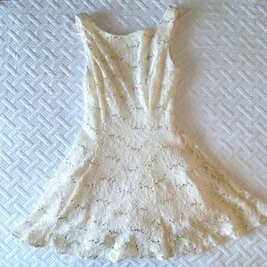 B. Darlin Dress Junior Size 7/8 Lace Sequins Princess Fairy Sleeveless